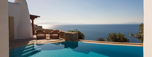 Luxury Villa Seaview Terrace in Mykonos
