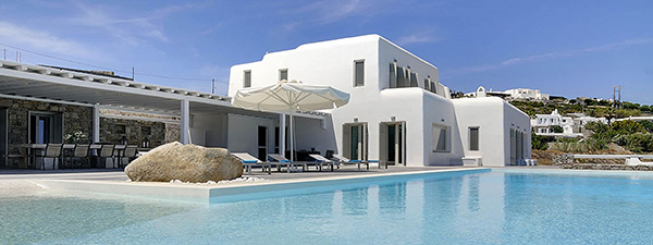 Luxury Villa Blanche in Mykonos