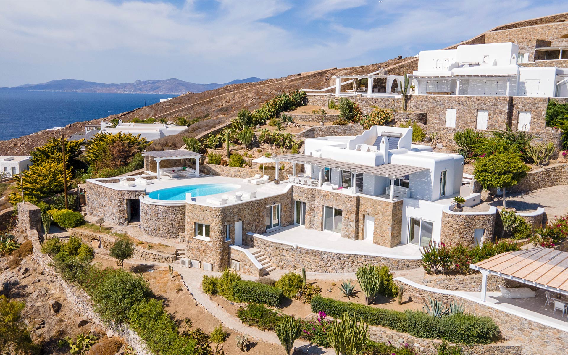 Luxury Villa Senses Estate in Mykonos | Agios Ioannis | Greece