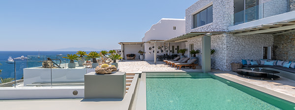 Luxury Villa Bellevue in Mykonos