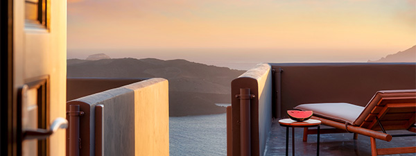 Luxury Villa Dusk and Dawn in Santorini