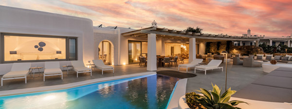 Luxury Villa Blanc in Mykonos