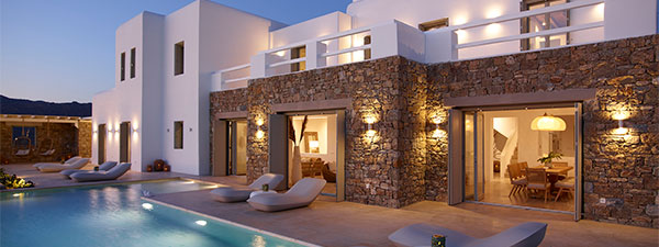 Luxury Villa Blue Horizon in Mykonos