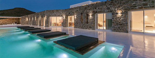 Luxury Villa Ftelia Bay Estate in Mykonos