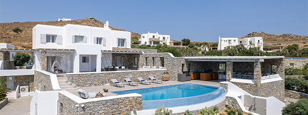 Luxury Villa Caresse in Mykonos