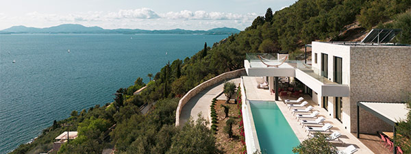 Luxury Villa Bord in Corfu